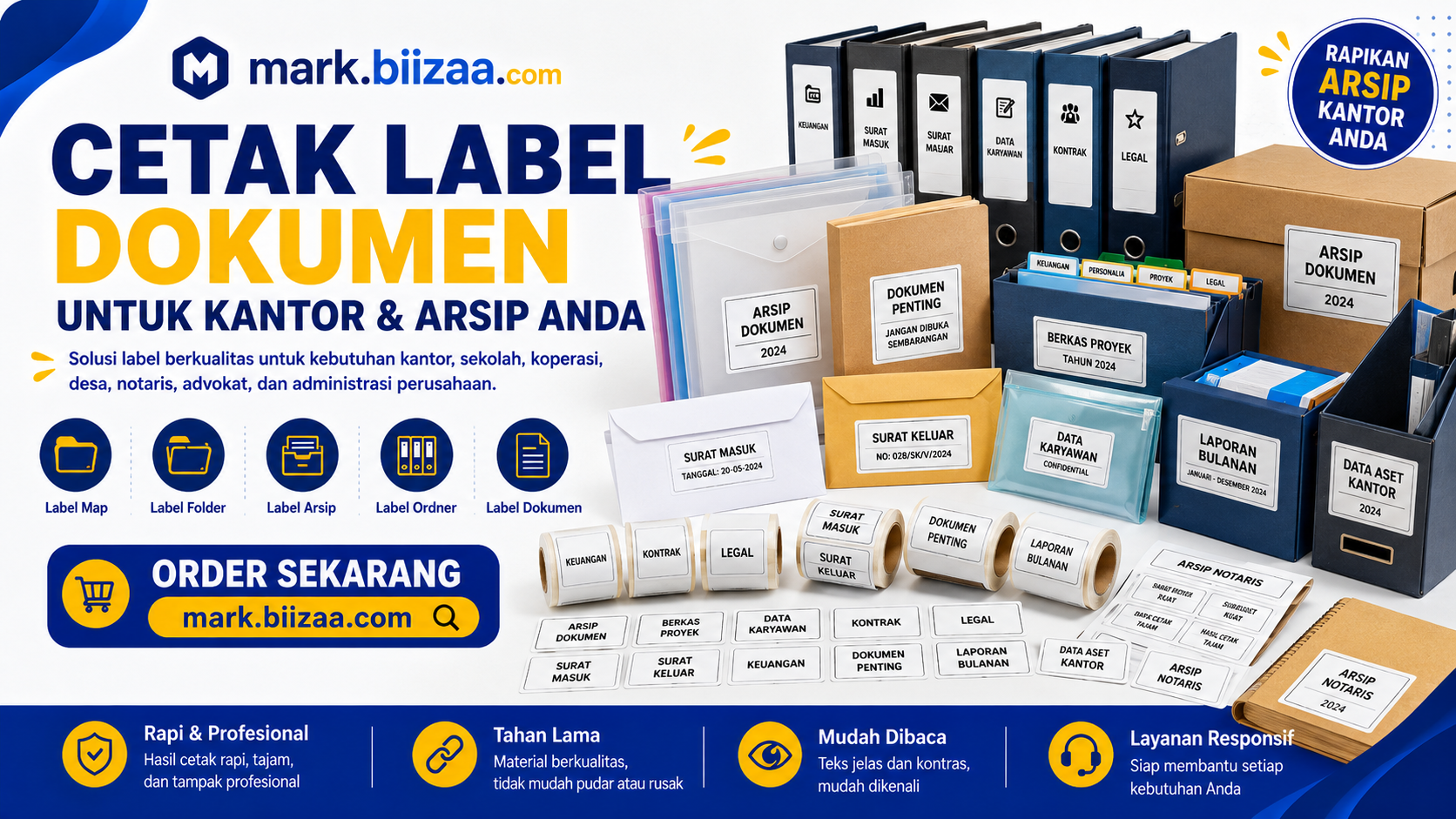 Cetak Label Dokumen