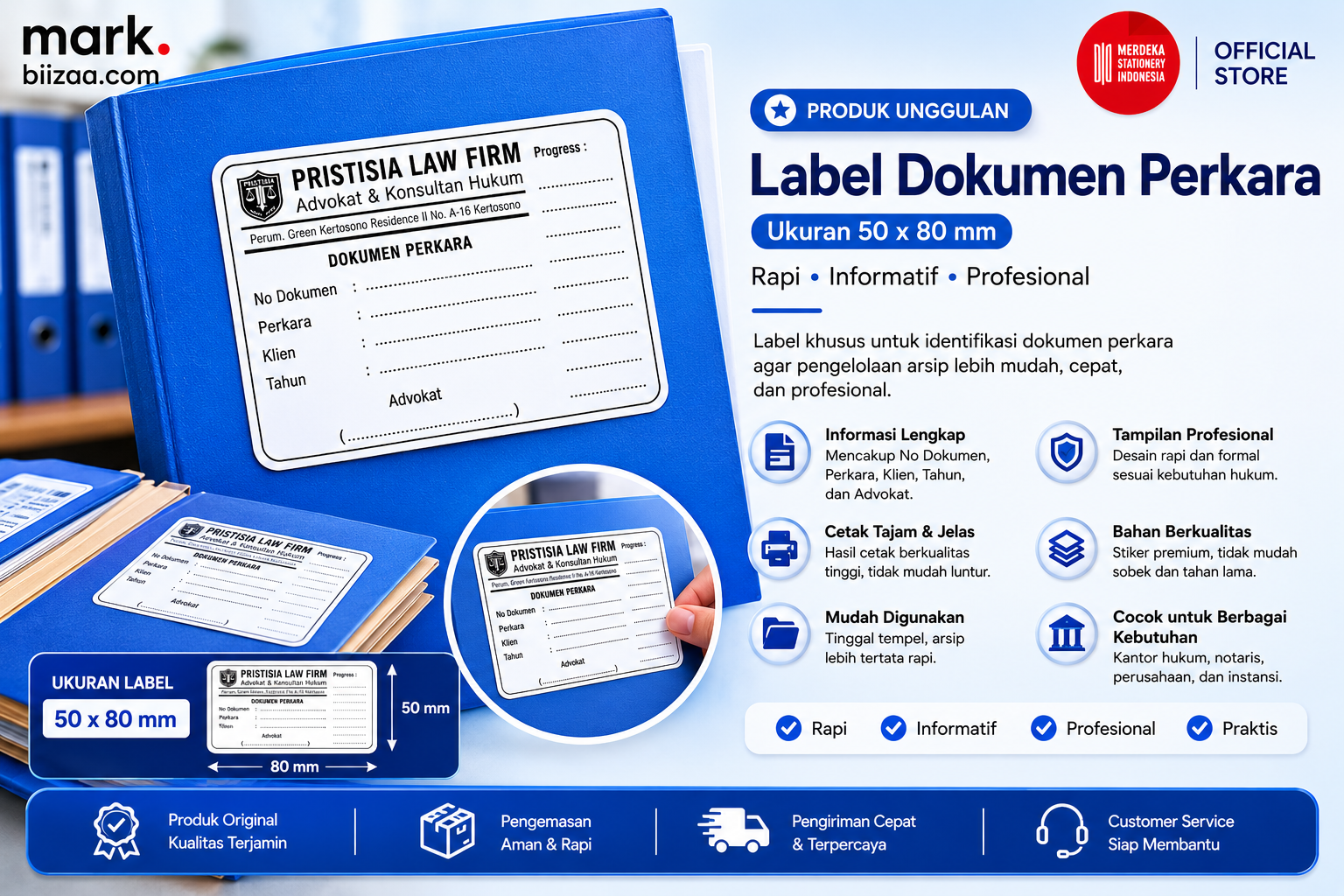 Label Dokumen Perkara